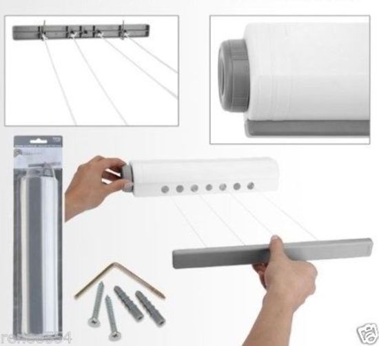 Automatic Roll Up Indoor Clothesline