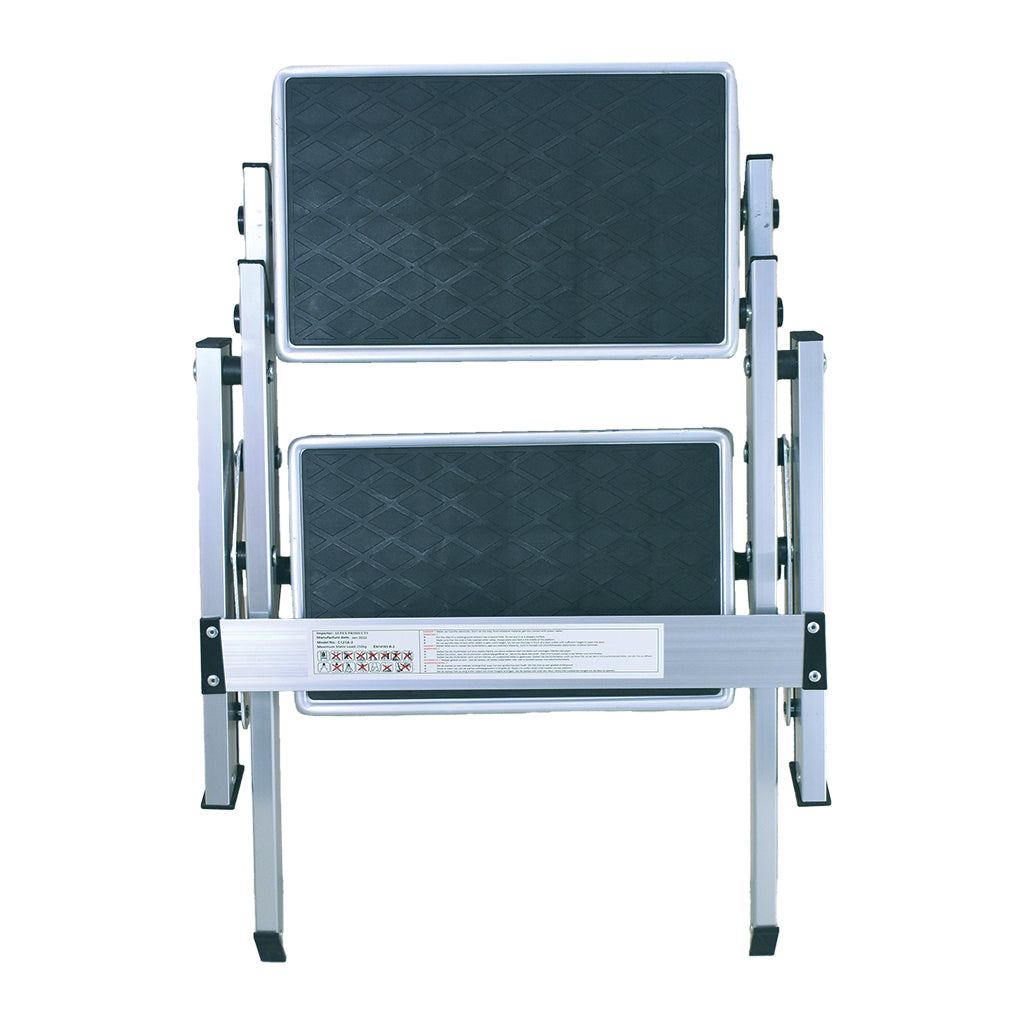 Supex Two Stage Folding Aluminium Step