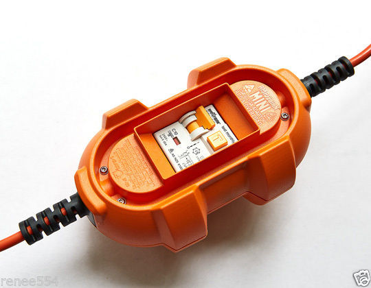 Mini Ampfibian 15A to 10A 240v Power Adapter RV RCD Caravan