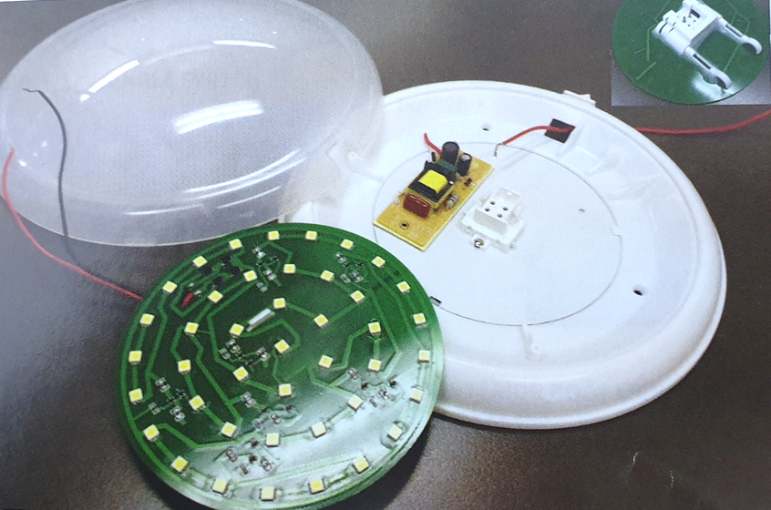 42 LED Round Light Board Replacement for D Type Fluro