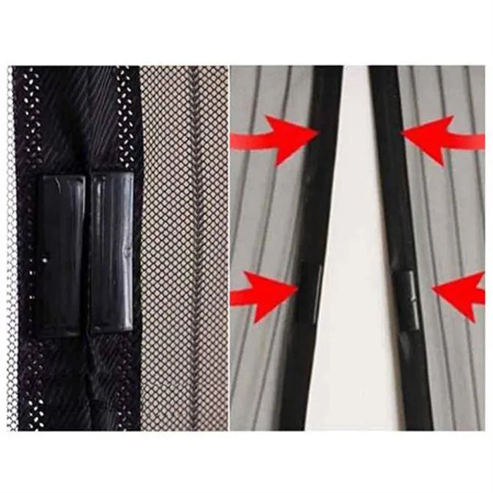 Magnetic Curtain Hands Free Screen Door
