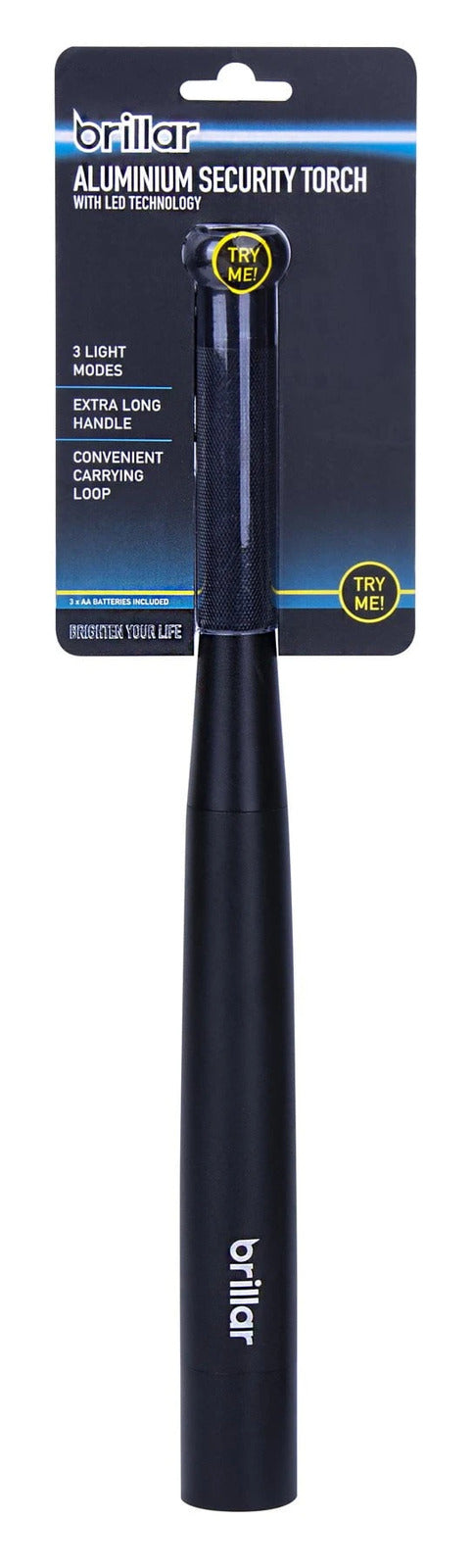 Brillar Aluminium Security Torch