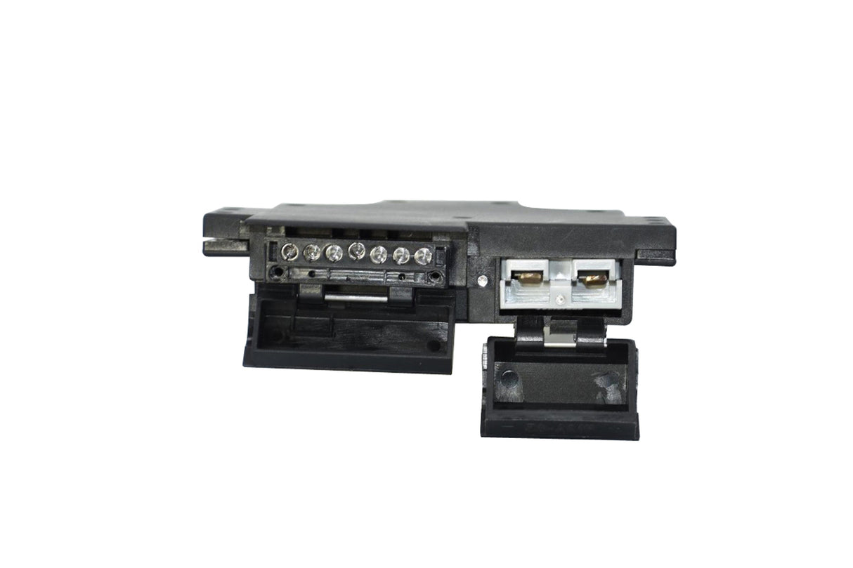 Trailer Vision Dual 7 Pin Flat Trailer Socket & Anderson Connector