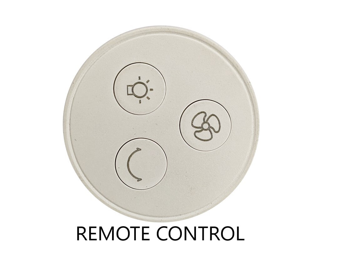 NCE 12V Oscillating Fan - White