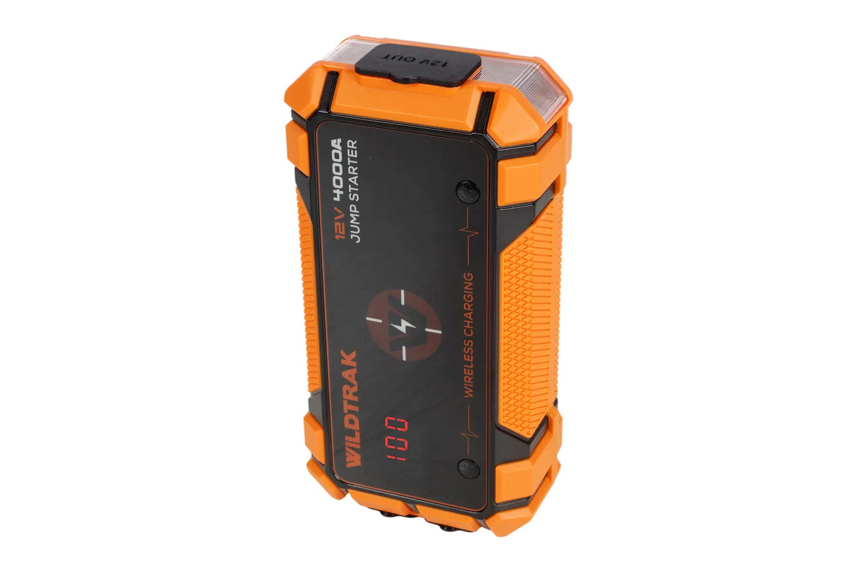 Wildtrak™ Heavy-Duty 4000A 28KMAH HP Lithium Jump Starter