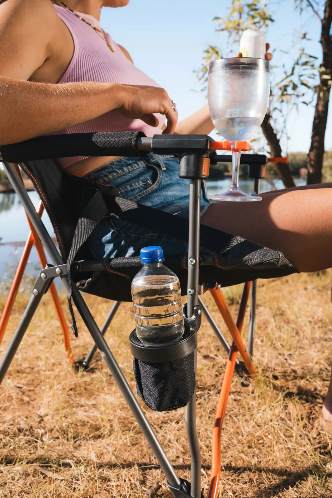 Wildtrak™ Yamba Solid Arm Chair with Lumbar Support