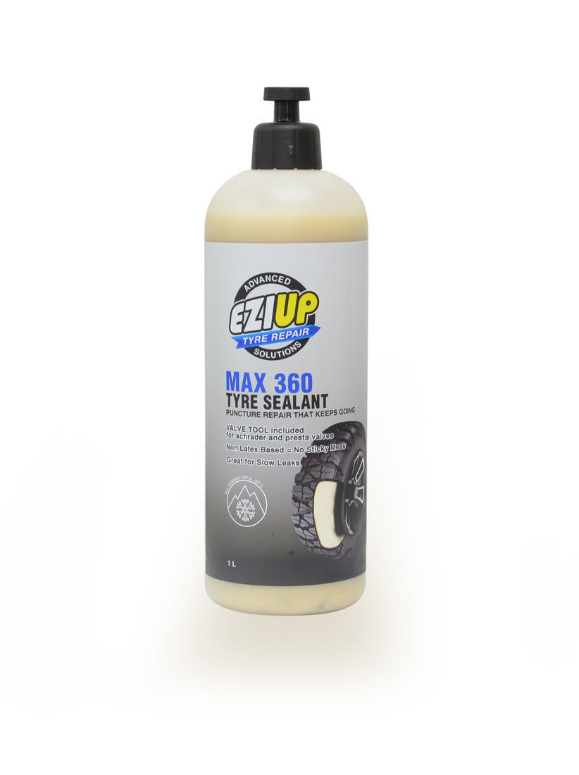EZIUP MAX 360 FLAT TYRE SEALANT – 1LTR