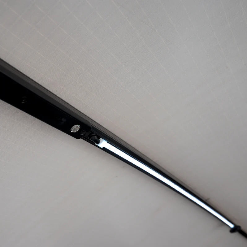 CURVED MINI LED RAFTER BLACK WITH RECHARGEABLE BATTERIES