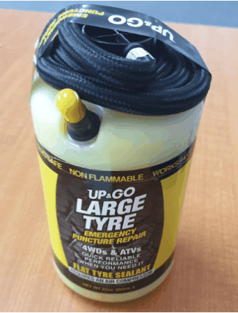 Up & Go Large Tyre Emergency Repair Kit Sealant - 650ml