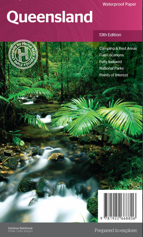 HEMA Map - Queensland State Map