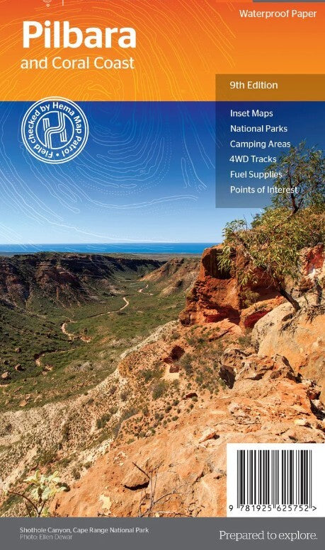 Hema Pilbara and Coral Coast Map