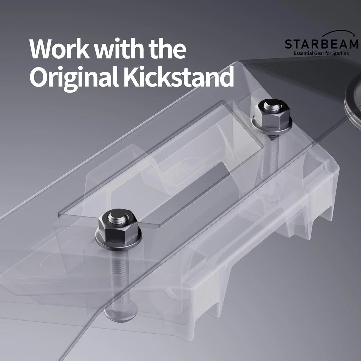 STARBEAM Starlink Mini 2 Suction Cup Mount for Vehicle Sunroof or Window