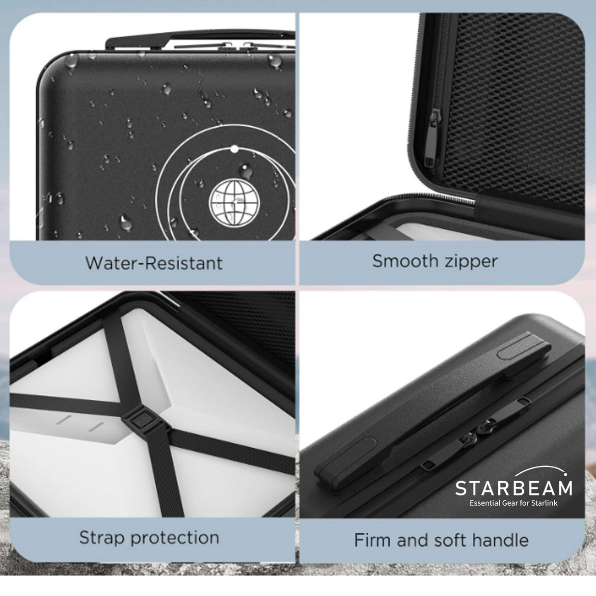 STARBEAM Starlink Mini Travel Suitcase