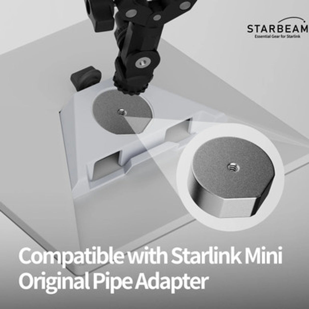 STARBEAM Starlink Mini Clamp Pole Mount