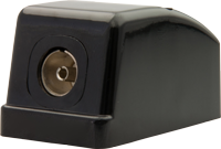 Outdoor Caravan TV Socket Surface Mount - Black