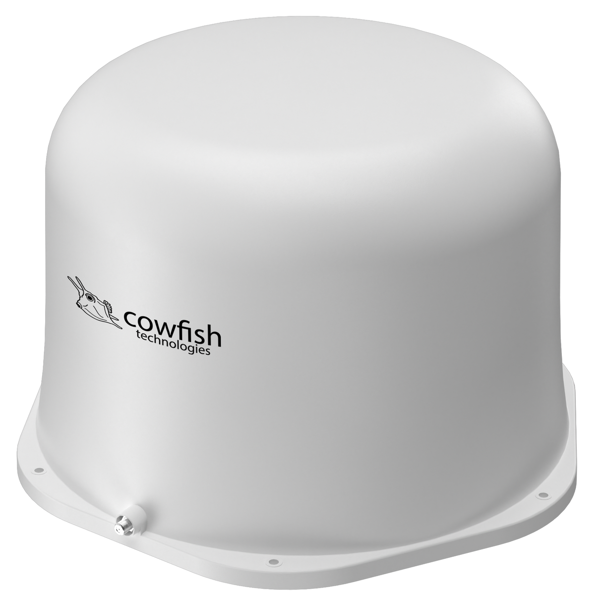 Cowfish VanTenna Premium Package- Side Connectors, White