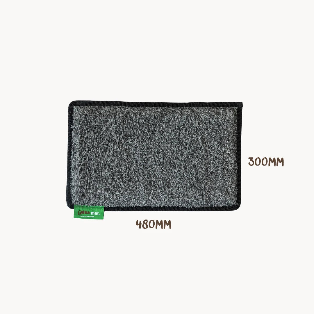 MUK MAT PORTABLE CARAVAN STEP DARK GREY 48x30cm