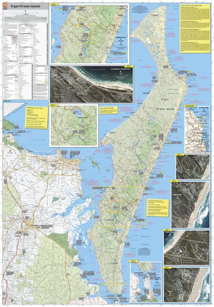 HEMA Maps - Fraser Island