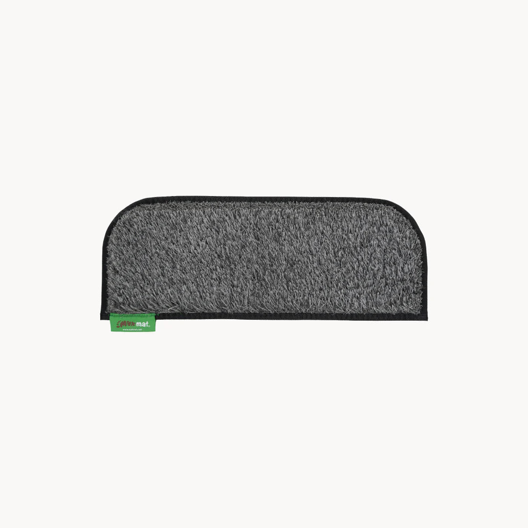 MUK MAT ROUNDED STEP DARK GREY LGE 60CMX23CM