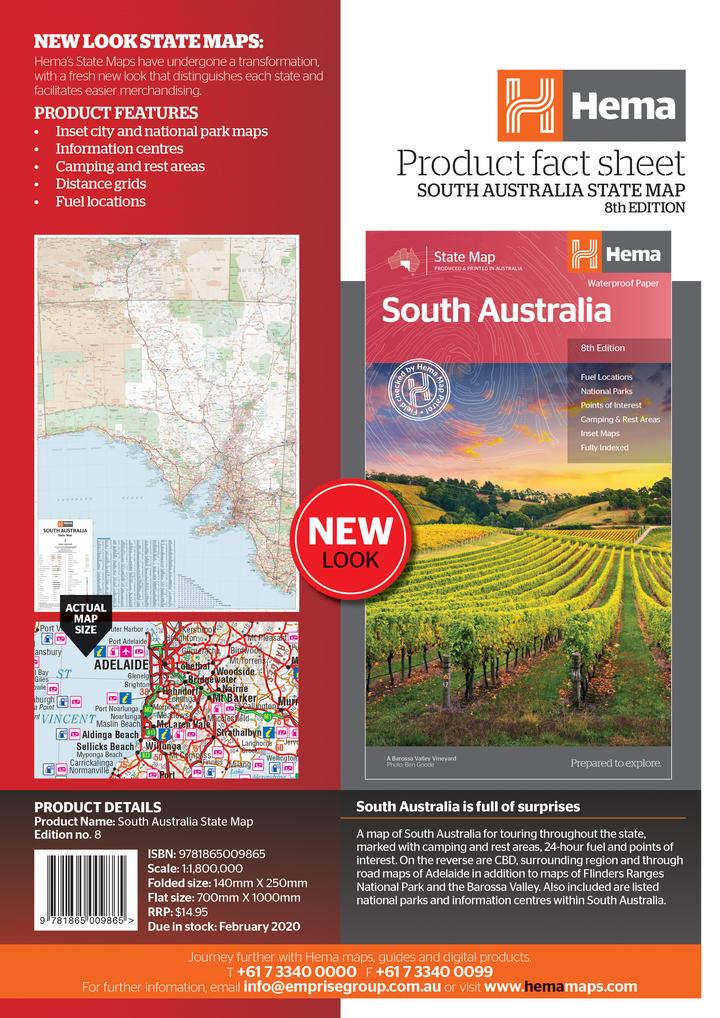 HEMA Map - South Australia State Map