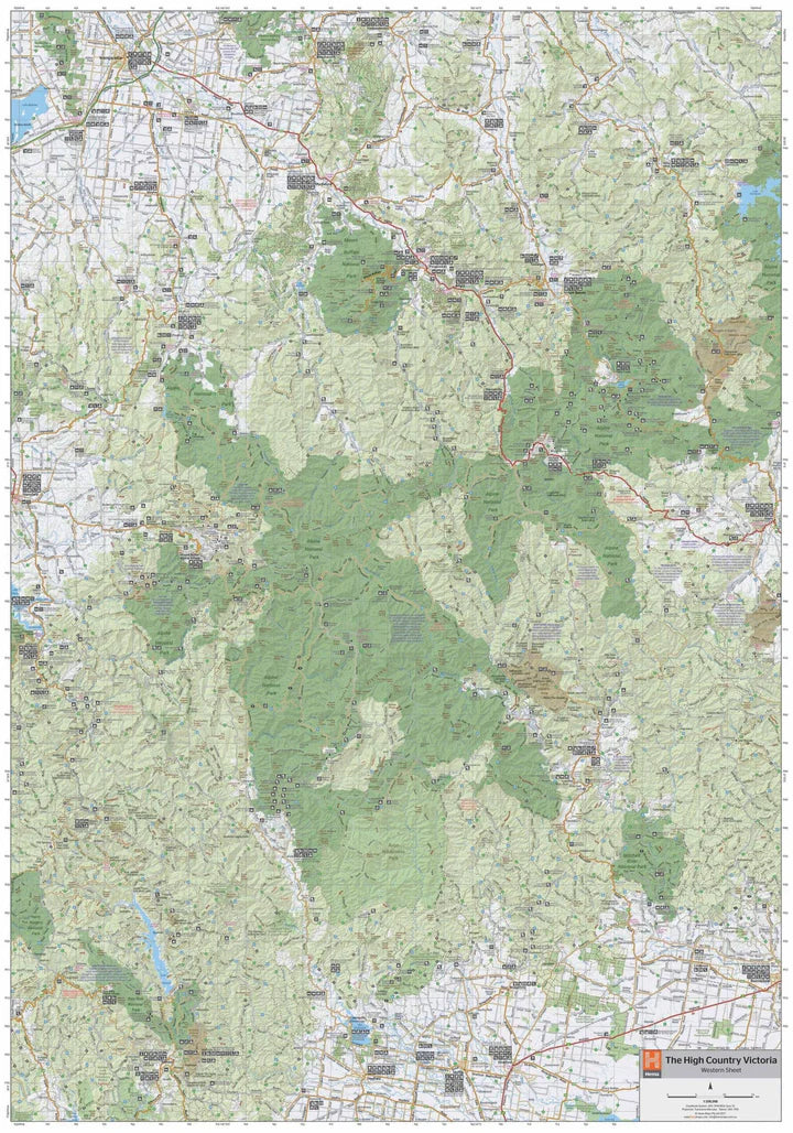 HEMA Maps The High Country Victoria