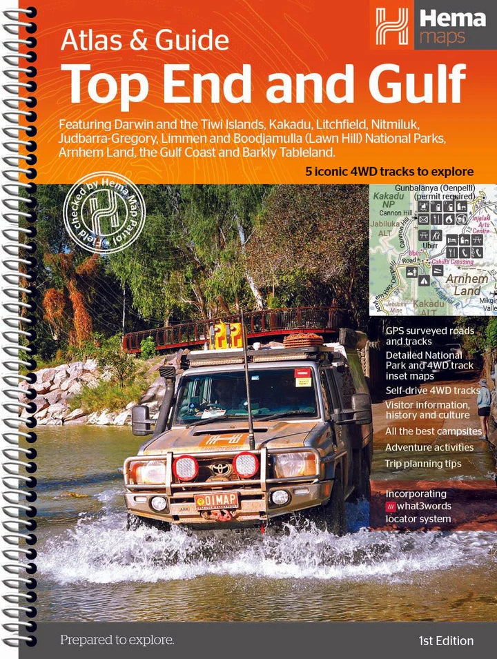 Hema THE TOP END AND GULF ATLAS AND GUIDE