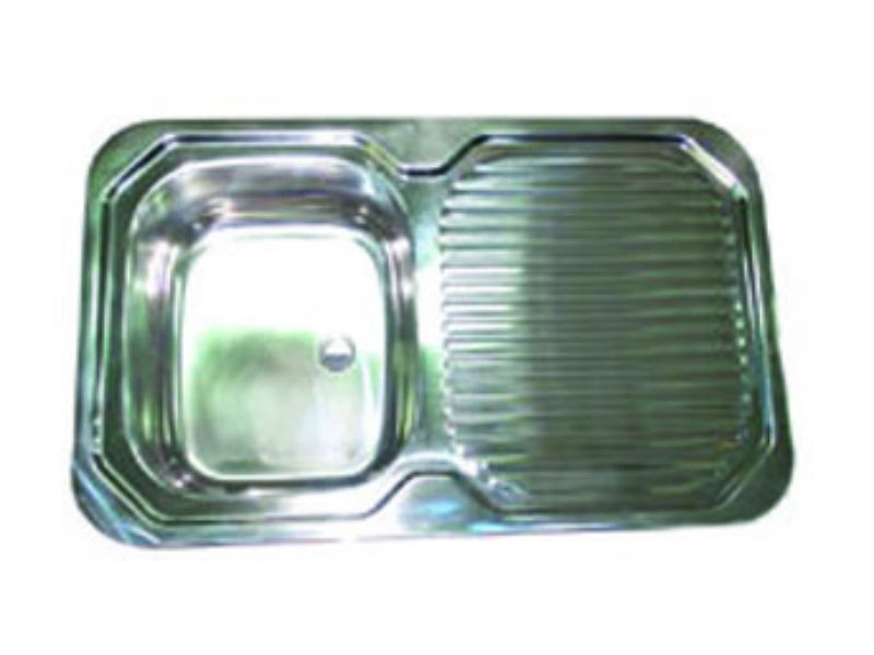 Camec Stainless Steel Sink/Drainer 780 x 480 x 170