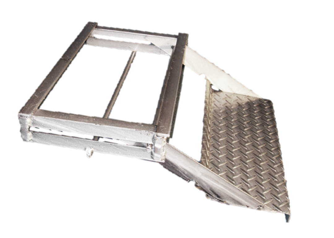 Caravan Step Single Low Profile 455X170MM