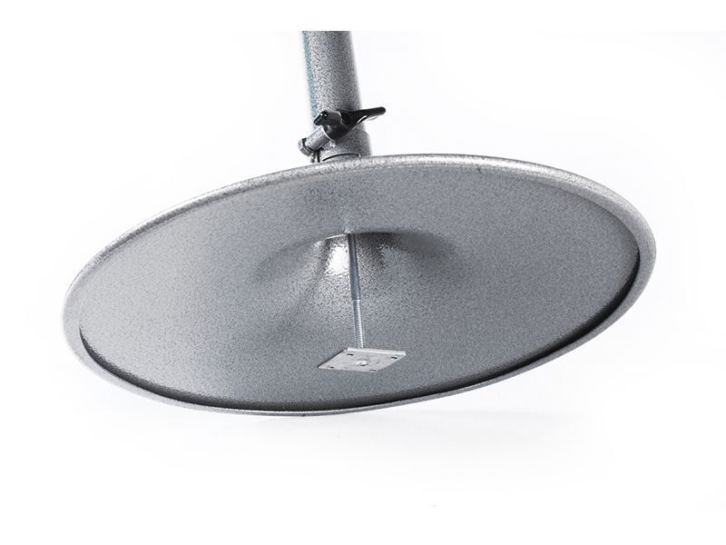 Breha Wineglass Table Leg with Angle Iron Split Top