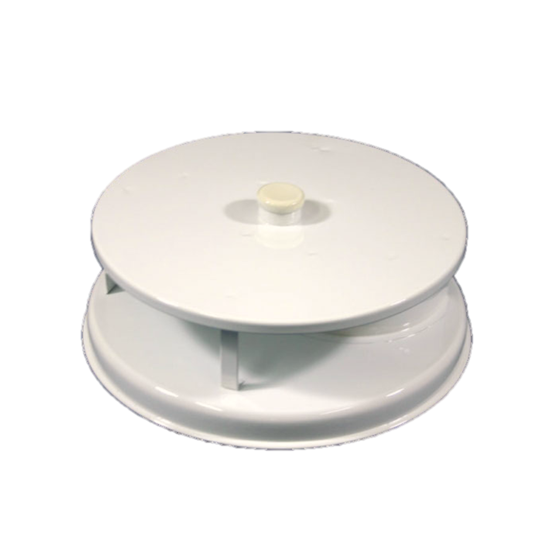 Hodges White Rotary Vent - Metal