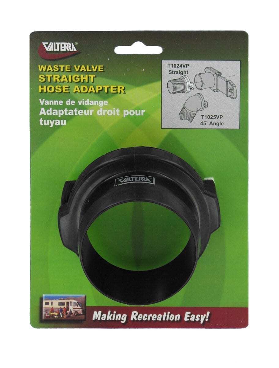 Valetrra Waste Valve Straight Hose Adapter T1024VP