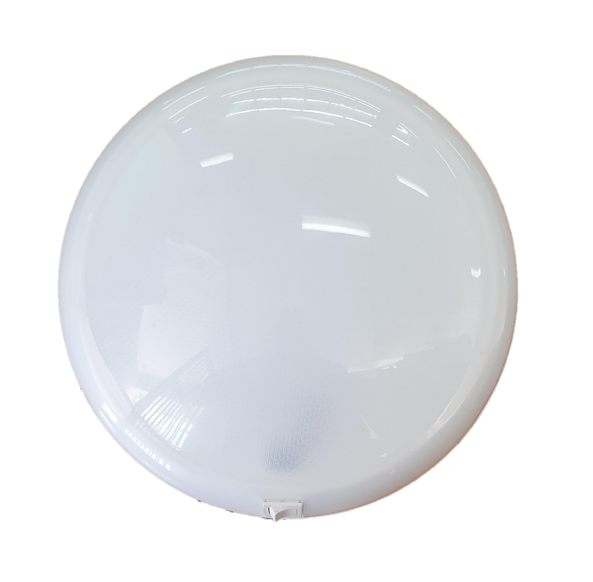10" Oyster 16W Round LED Light - White