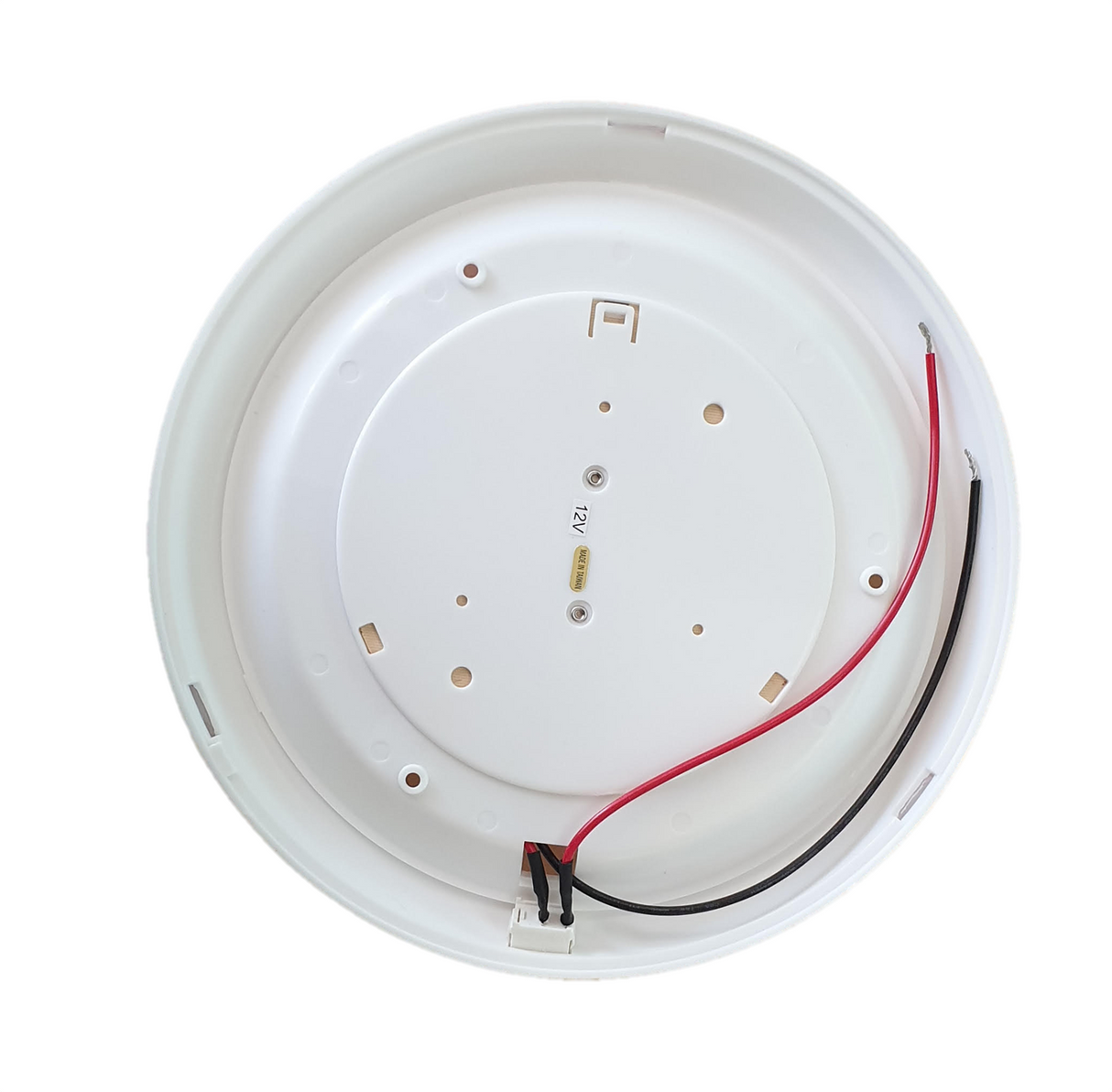 10" Oyster 16W Round LED Light - White