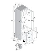 Vitrifrigo Slimtower 150L Fridge