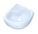 Acrylic Mini Corner Basin Full Skirt