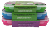 Collapsible Space Saving Rectangular Container Set - 3 Pack