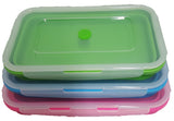 Collapsible Space Saving Rectangular Container Set - 3 Pack