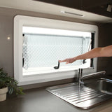 Camec Push Out Double Glazed Window - 900W x 450H