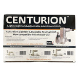 Centurion Lightweight 200mm Aluminium Adjustable Tow Hitch - 3500kg
