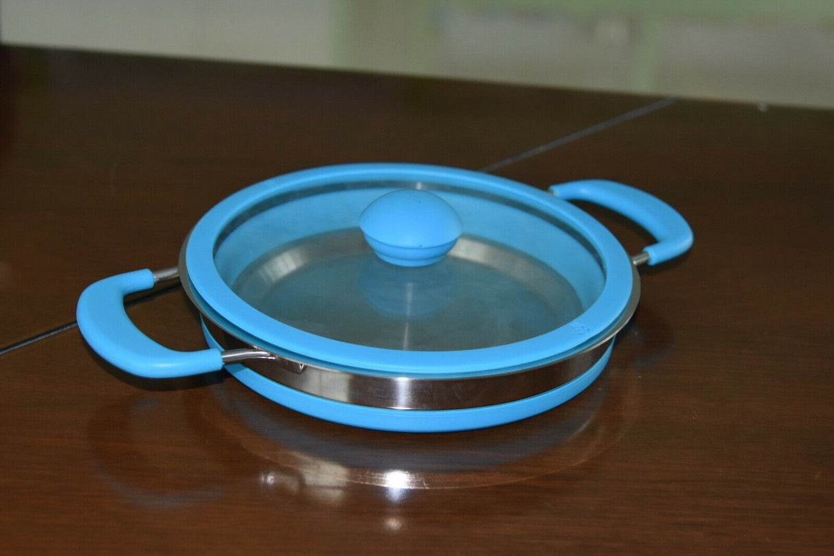Non Stick 1.5L Collapsible Silicone Pot Small