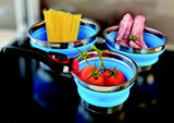 Non Stick Collapsible Silicone Pots - Set of 3