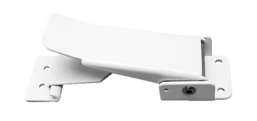 Roof Clamp & J Hook For Pop-Top White (2 Part)