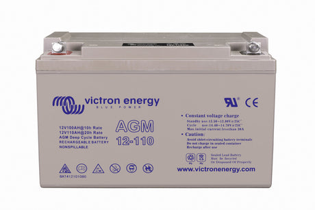 Victron Energy 12V/110Ah AGM Deep Cycle Battery (M8)