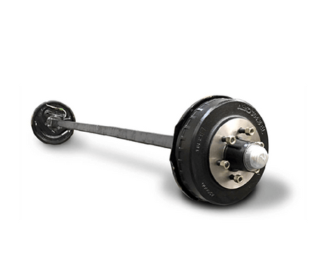 ALKO AXLE 45MM SQUARE ST 1200KG 9" HYDRAULIC 16" WHEELSTTO SUIT HT 5 STUD PATTERN LENGTH IS 1810