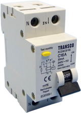 16Amp RCBO Double Pole Circuit Breaker