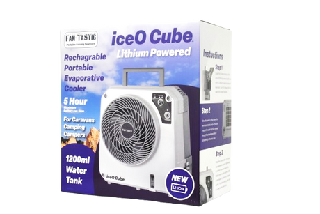 Fantastic iceOcube Lithium Rechargeable Evaporative Cooler