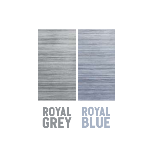 Fiamma F45 S 260 Royal Blue Awning 2.6m (Polar White)