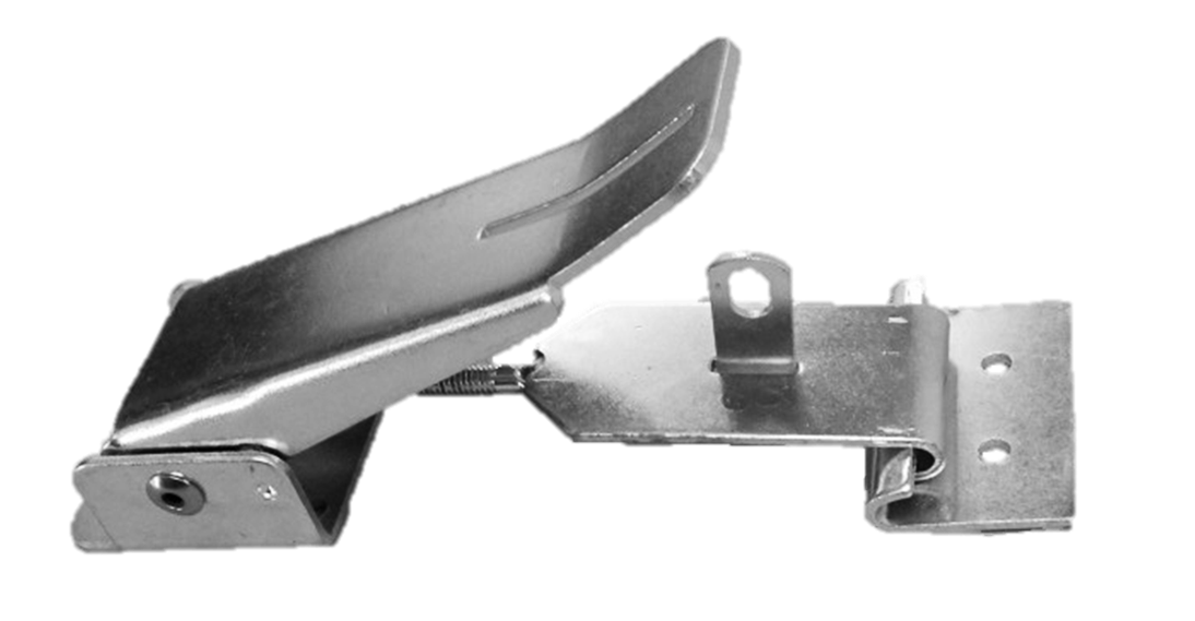 Lockable Roof Clamp & J Hook For Pop-Top - Silver