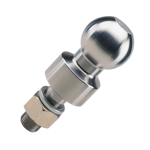 50mm Towball Hi Rise - 51mm 2T Chrome