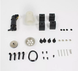 RV Flowmaster Stainless Steel Sink with Glass Lid + Folding Faucet